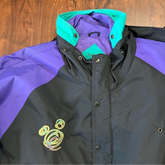 Disney Quest Vintage 90s Cast Member Coat Jacket  Original Prop Costume - Picture 3 of 13